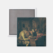 School Master, 1626-79 Magneet (Voorkant / Achterkant)