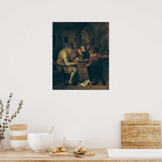 School Master, 1626-79 Poster (Keuken)