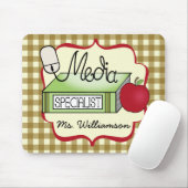 School Media Specialist Muismat (Met muis)