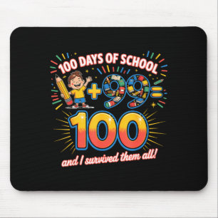 School Mijlpaal 100 Dagen Leerontwerp Docenten Muismat