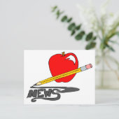 School-nieuwsbrief Briefkaart (Staand voorkant)