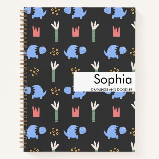 School-Notitieboek, speciaal gepersonaliseerd Teru Notitieboek (Voorkant)