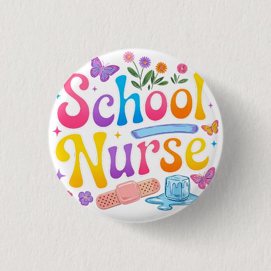 School Nurse Button (Voorkant)