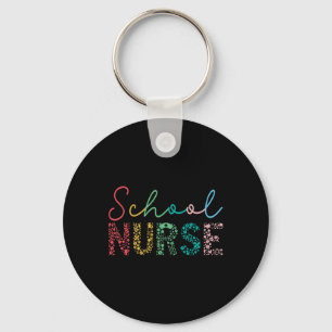 School Nurse CK naar School Nurse Elements Graphic Sleutelhanger