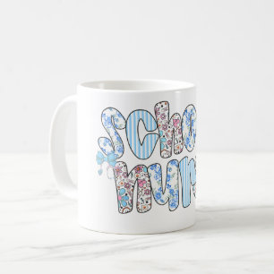 School Nurse Floral Nursing School Nurse Day Koffiemok