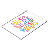 School Nurse Photo Notebook Notitieboek (Linkerzijde)