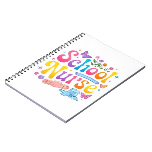 School Nurse Photo Notebook Notitieboek (Linkerzijde)