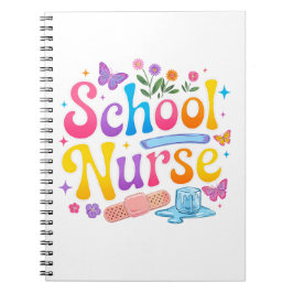 School Nurse Photo Notebook Notitieboek