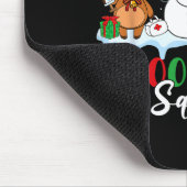 School Nurse Squad Reindeer Snowman Gingerbread Ch Muismat (Hoek)