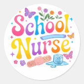 School Nurse Stickers (Voorkant)