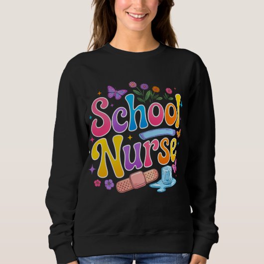 School Nurse Sweatshirt (Voorkant)