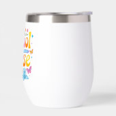 School Nurse Thermal Wine Tumbler (Links)