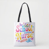 School Nurse Tote Bag (Voorkant)