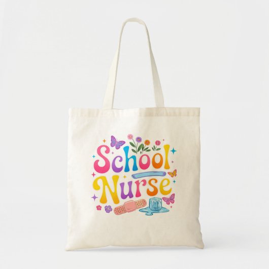 School Nurse Tote Bag (Voorkant)