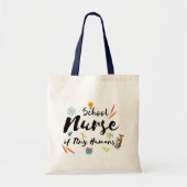 School Nurse Tote Bag (Voorkant)