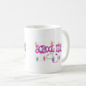 SCHOOL-NURSE Unieke cadeauitems Koffiemok (Voorkant rechts)