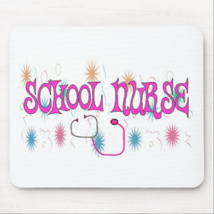 SCHOOL-NURSE Unieke cadeauitems Muismat