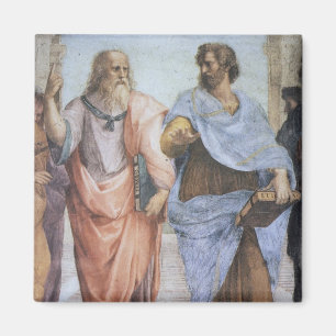 School of Athene (detail - Plato & Aristoteles) Magneet