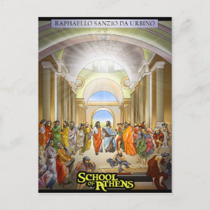 School of Athens Briefkaart
