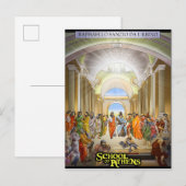 School of Athens Briefkaart (Voorkant / Achterkant)