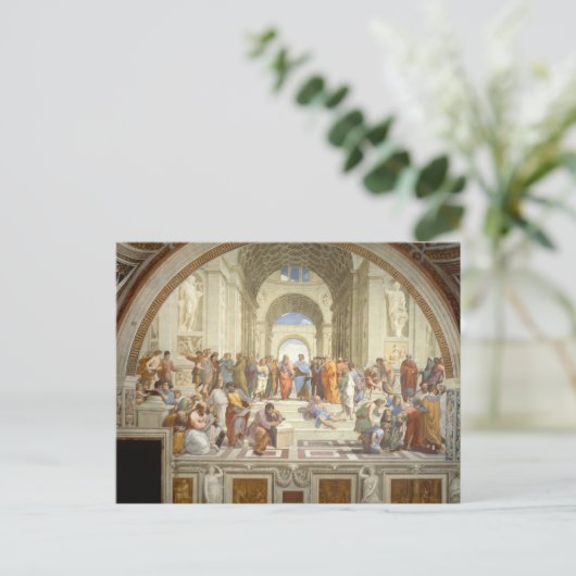 School of Athens Briefkaart (Staand voorkant)