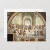 School of Athens Briefkaart (Voorkant / Achterkant)