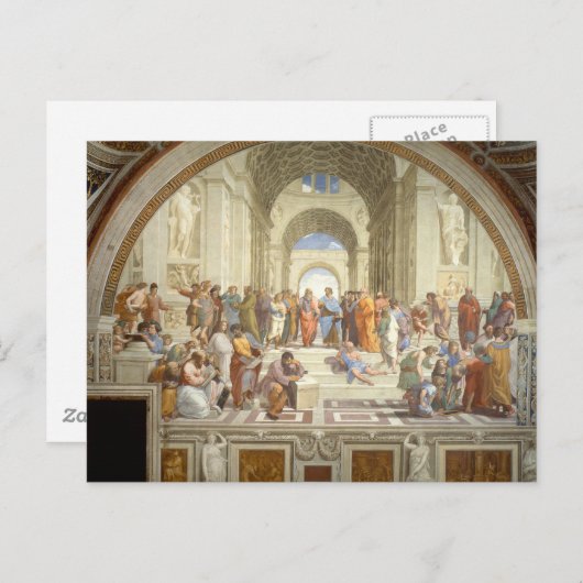 School of Athens Briefkaart (Voorkant / Achterkant)
