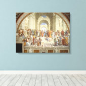 School of Athens Canvas Afdruk (Insitu (Houten vloer))