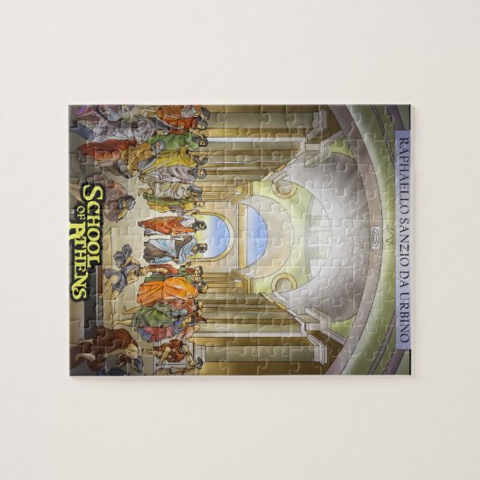 School of Athens Puzzle Legpuzzel (Horizontaal)