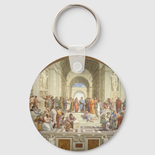 School of Athens Sleutelhanger (Voorkant)