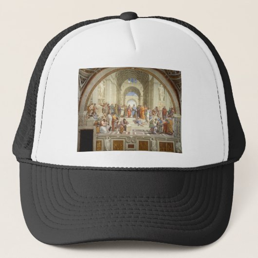 School of Athens Trucker Pet (Voorkant)