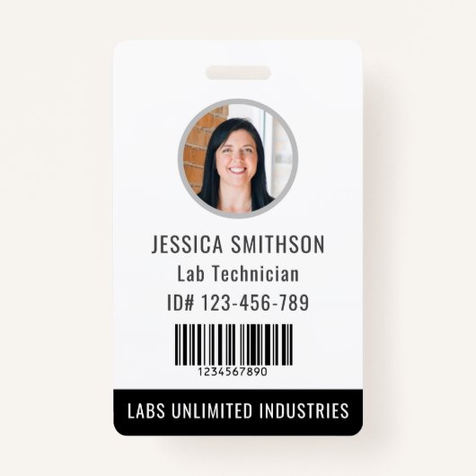 School of Business Foto ID-badge Badge (Voorkant)