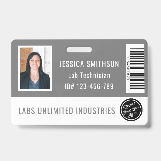 School of Business Foto ID Grijs Badge (Voorzijde)