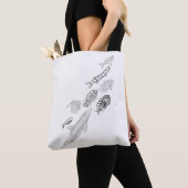 School of Fish Adult Coloring Full Tas (Dichtbij)