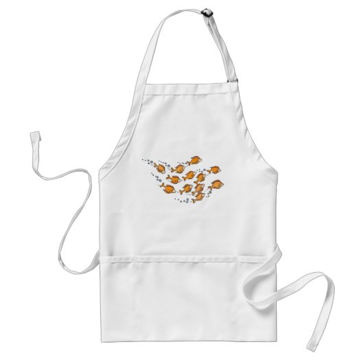 School of Fish - Apron Standaard Schort (Voorkant)