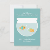 School of Fish Classroom Valentijns Kaart (Voorkant)