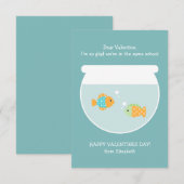 School of Fish Classroom Valentijns Kaart (Voorkant / Achterkant)