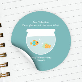 School of Fish Classroom Valentijns Ronde Sticker