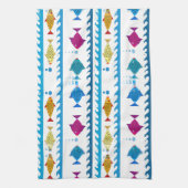 School of Fish on Kitchen Towel Theedoek (Verticaal)