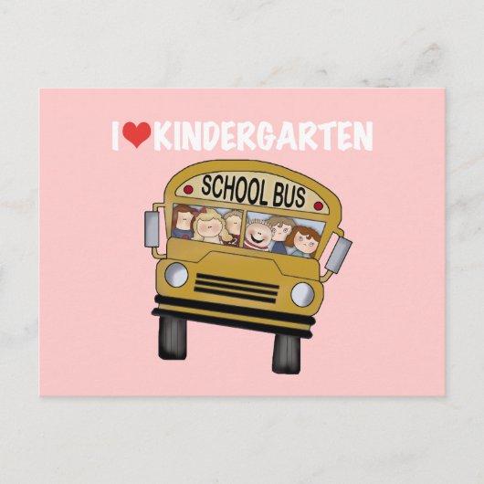 School of Love Kindergarten Briefkaart (Voorkant)