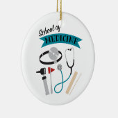 School of Medicine Keramisch Ornament (Rechts)