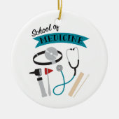 School of Medicine Keramisch Ornament (Voorkant)