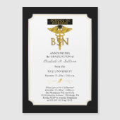 School of Nursing BSN Afstuderen Invitation Magnetische Uitnodiging (Voorkant)