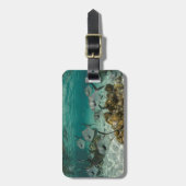 School of Permit Fish Bagagelabel (Voorkant verticaal)