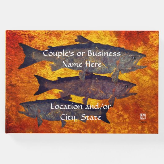 School of Salmon - gastenboek (Voorkant)