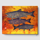 School of Salmon - gastenboek (Achterkant)