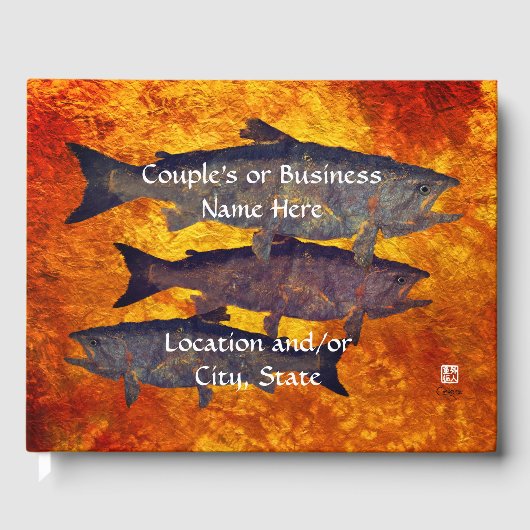 School of Salmon - gastenboek (Voorkant)