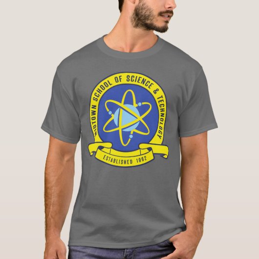 School of Science andechnology vriend T-shirt (Voorkant)