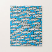 School of Scubadorable Great Barracuda Legpuzzel (Verticaal)