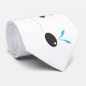 School of Sperm Whales Stropdas (Opgerold)